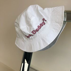 Yes, daddy? Bucket hat